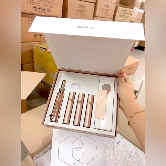 Dr.UNM Bebetox Ampoule Set Ampoule MTS Derma Face Roller. Newest Versions